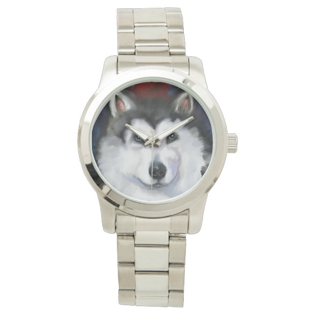 RELOJ DE PULSERA ALASKAN MALAMUTE (Anverso)