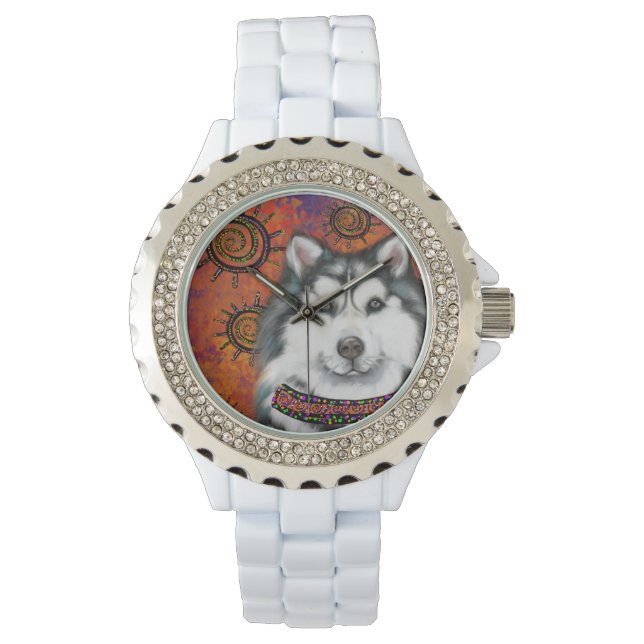 RELOJ DE PULSERA ALASKAN MALAMUTE (Anverso)
