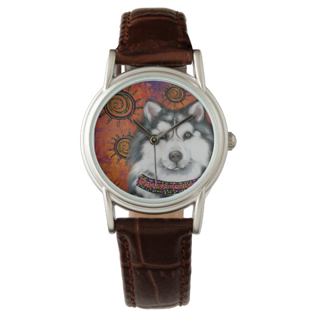 RELOJ DE PULSERA ALASKAN MALAMUTE (Anverso)