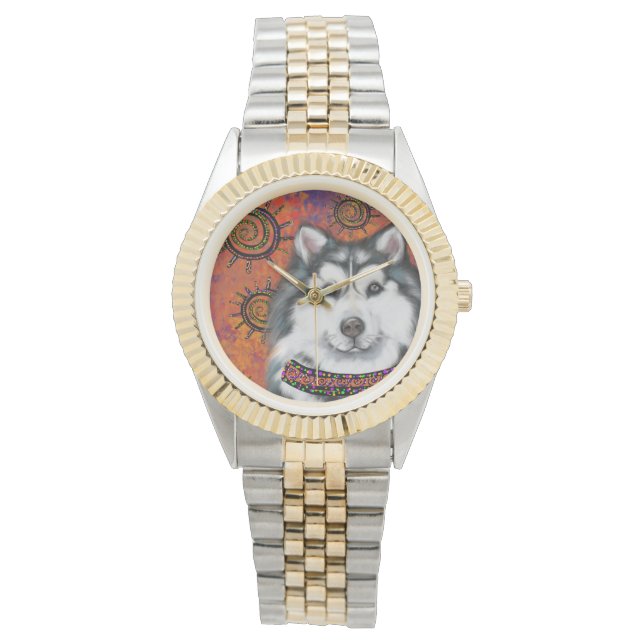 RELOJ DE PULSERA ALASKAN MALAMUTE (Anverso)