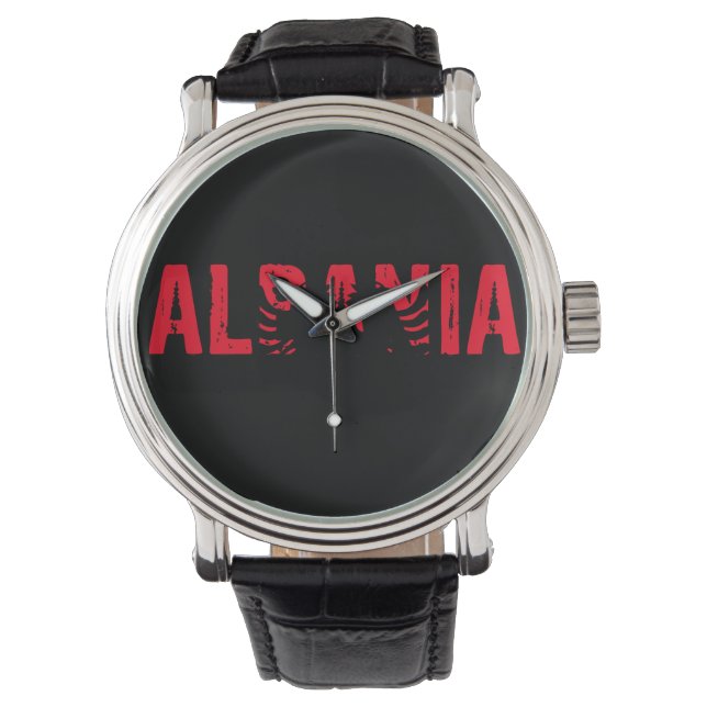 Reloj De Pulsera Albania, amo Albania (Anverso)
