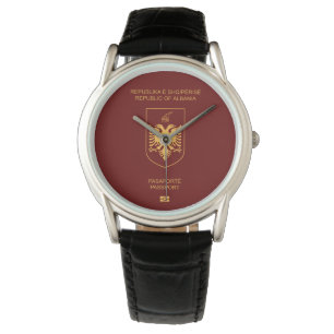 Reloj De Pulsera Albania passport wristwatch