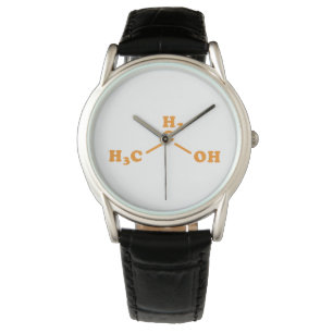 Reloj De Pulsera Alcohol Etanol Fórmula química molecular