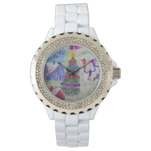 Reloj De Pulsera Aldea de los navidades