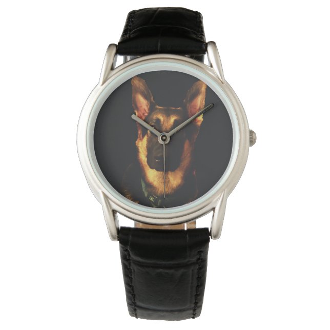 RELOJ DE PULSERA ALEMÁN SHEPHERD DOG (Anverso)