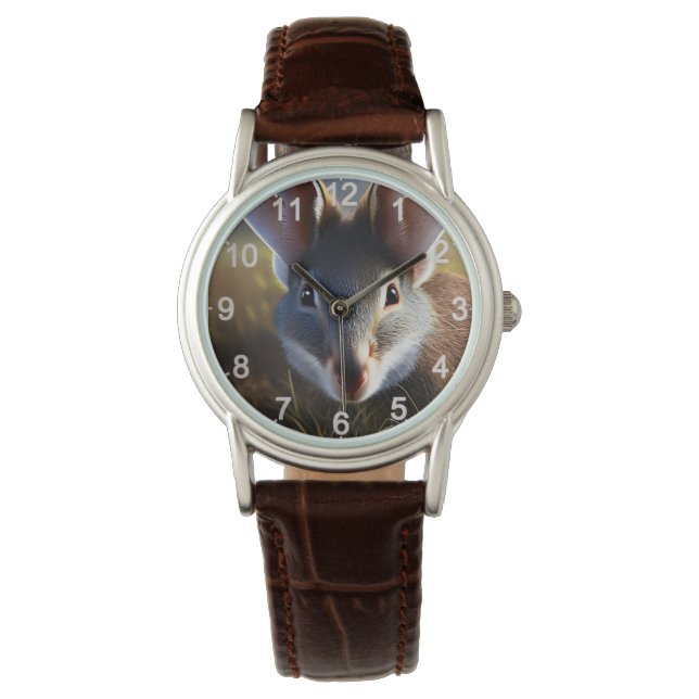 Reloj De Pulsera Alerta australiana de Bilby, observación de muñeca (Anverso)