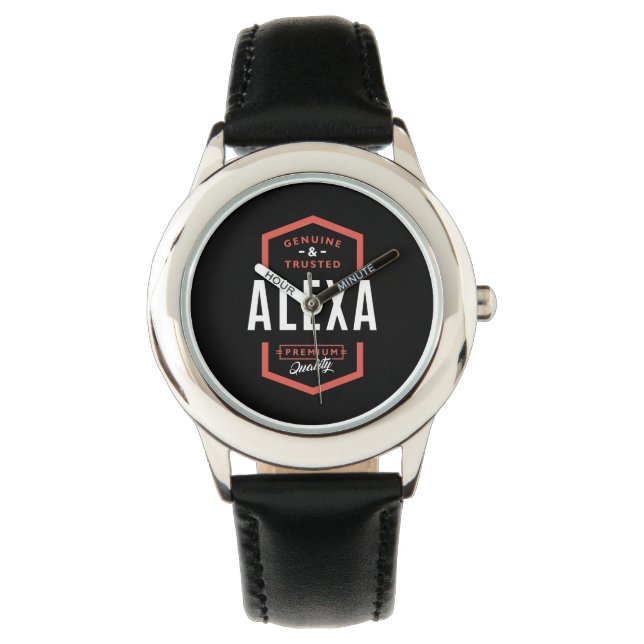 Reloj De Pulsera Alexa original y confiable (Anverso)