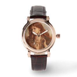 Reloj De Pulsera Alexa Wilding (Joven Elegante Con Pelo Rojo)