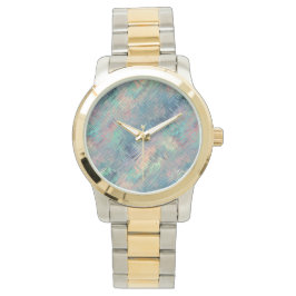 Reloj De Pulsera Alexandrite Blue Glassy Textura