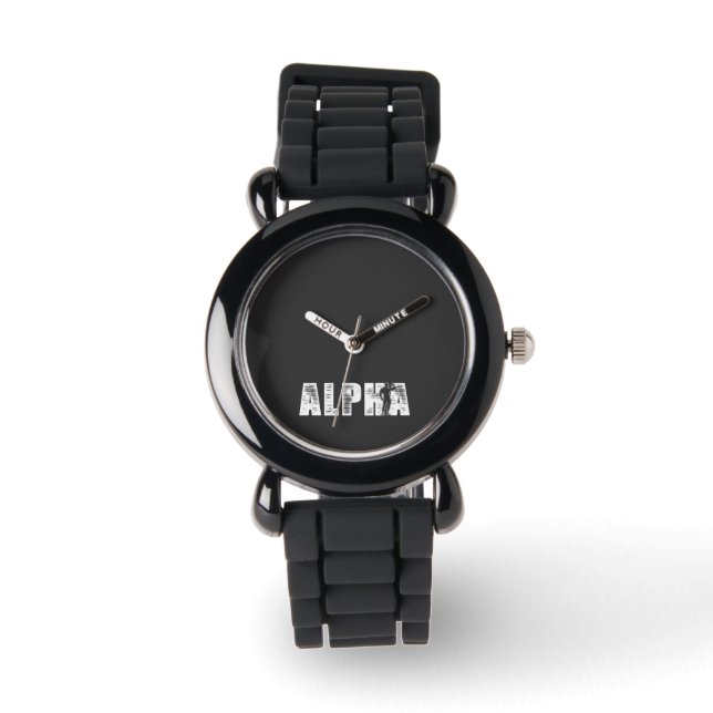 Reloj De Pulsera Alfa (Anverso)