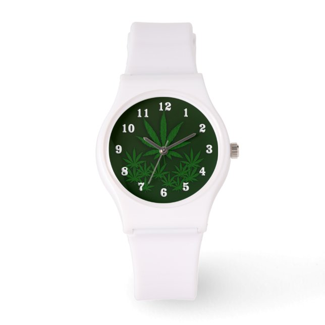 Reloj De Pulsera Alga verde (Anverso)