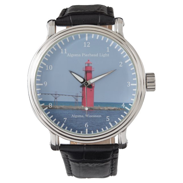Reloj De Pulsera Algoma Pierhead Light watch (Anverso)