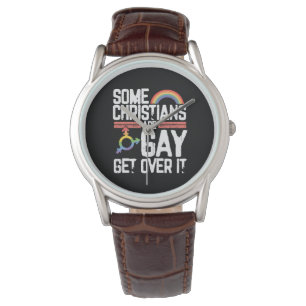 Reloj De Pulsera Algunos cristianos son gays, supéralo