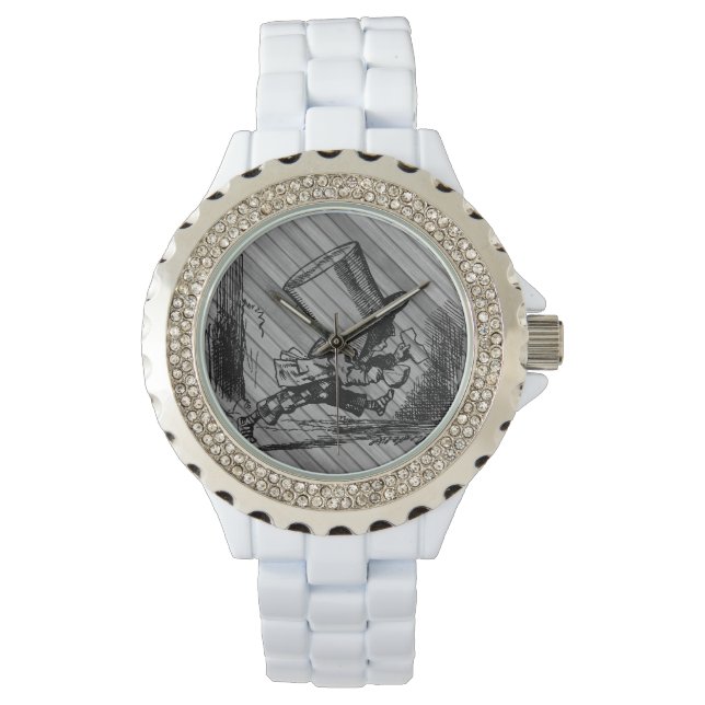 Reloj De Pulsera Alice (En El País De Las Maravillas) El Observador (Anverso)