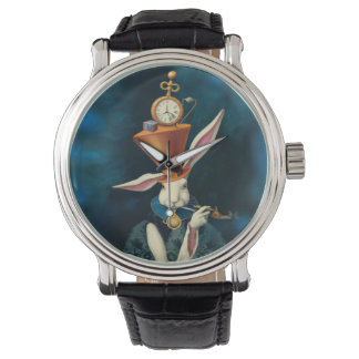 Reloj De Pulsera Alice in Wonderlands, White Rabbit e Watch