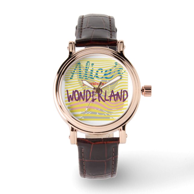 Reloj De Pulsera Alice’s Adventures in Wonderland      (Anverso)