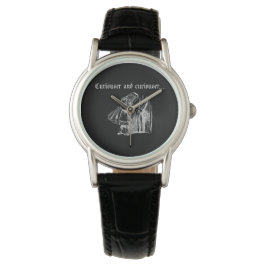 Reloj De Pulsera Alicia Curiouser y Curiouser con llave