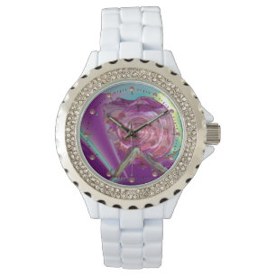 Reloj De Pulsera ALIEN NEREIDE/NYMPH OF Water,PINK SEASHELL Sci-Fi