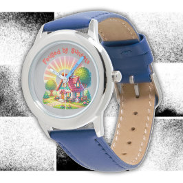 Reloj De Pulsera Alimentado por Sunsets Cute Cottage Core |