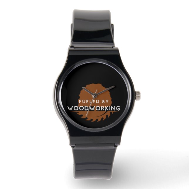 Reloj De Pulsera Alimentado por Woodwork Watch (Anverso)