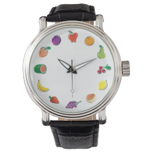 Reloj De Pulsera Alimentos para pensar_Círculo de frugalidad total