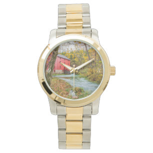 Reloj De Pulsera Alley Mill En Otoño Gold Watch