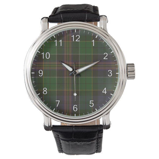 Reloj De Pulsera Allison Clan Tartan (Anverso)