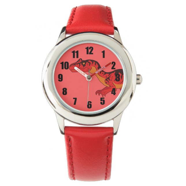 Reloj De Pulsera Allosauro (Anverso)