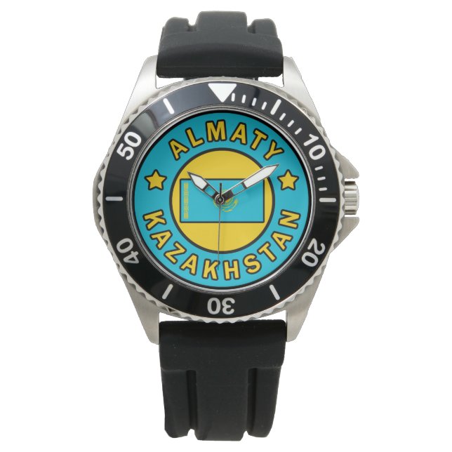 Reloj De Pulsera Almaty Kazajistán (Anverso)