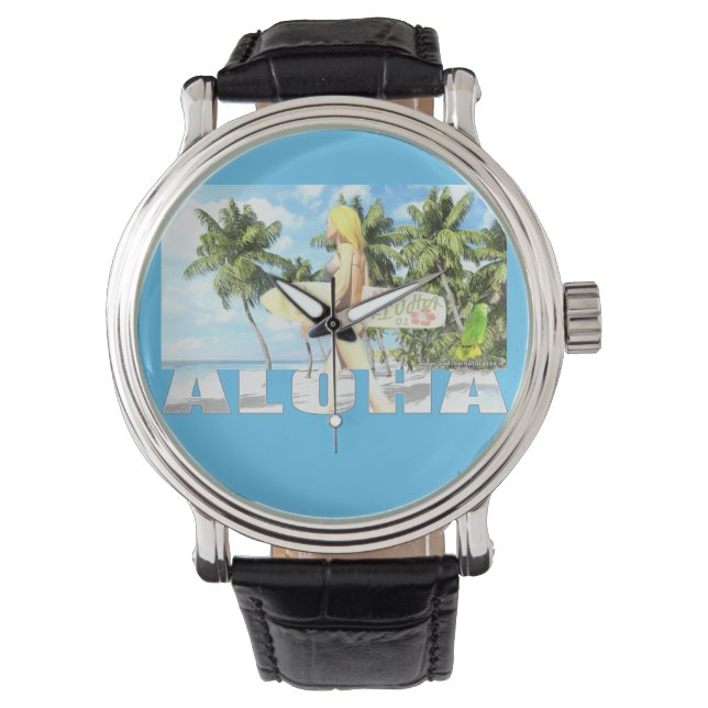 Reloj De Pulsera Aloha 01 (Anverso)