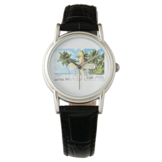 Reloj De Pulsera Aloha 01 (Anverso)