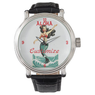 Reloj De Pulsera Aloha Mermaid Thunder_Thunder_Cove