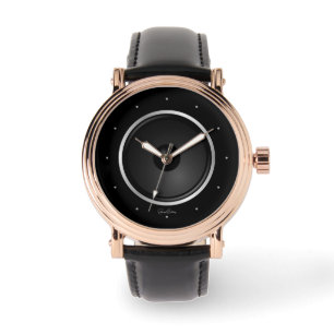 Reloj De Pulsera Altavoz de música negra