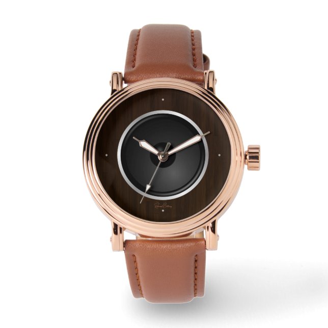 Reloj De Pulsera Altavoz de música Wood (Anverso)