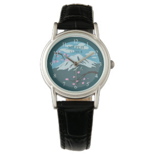 Reloj De Pulsera Altitud del monte Fuji