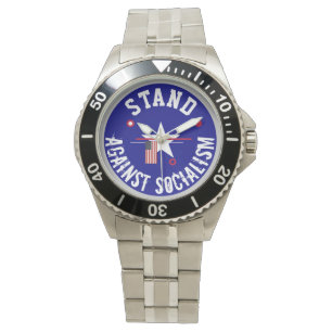Reloj De Pulsera Alzaos Contra El Socialismo  Mira