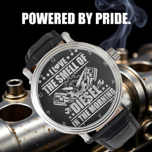 Reloj De Pulsera Ama ese olor a diésel matutino