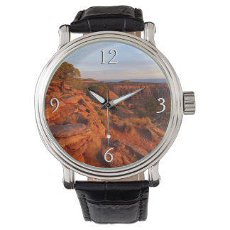 Reloj De Pulsera Amanecer en el sendero Grand View en el Monumento