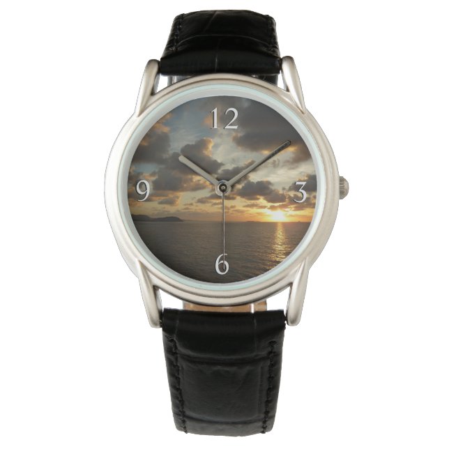 Reloj De Pulsera Amanecer en St. Thomas I Islas Vírgenes Estadounid (Anverso)