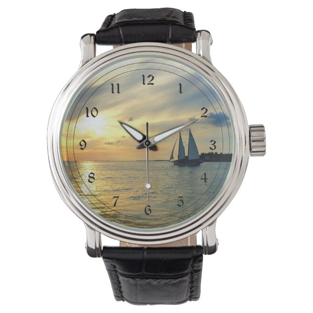 Reloj De Pulsera Amanecer occidental clave (Anverso)
