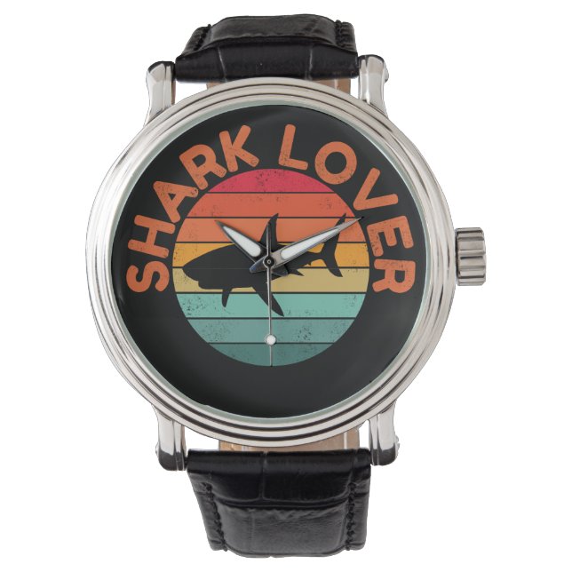 RELOJ DE PULSERA AMANTE DE TIBURONES (Anverso)