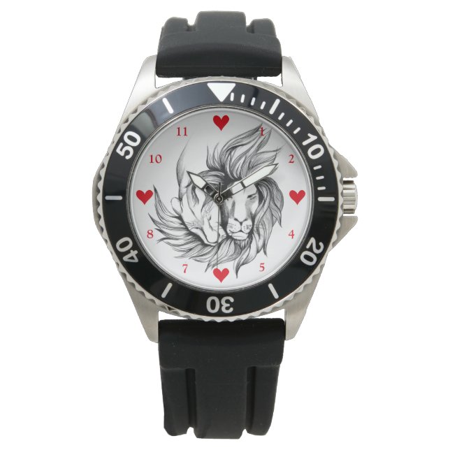 Reloj De Pulsera Amantes (Anverso)