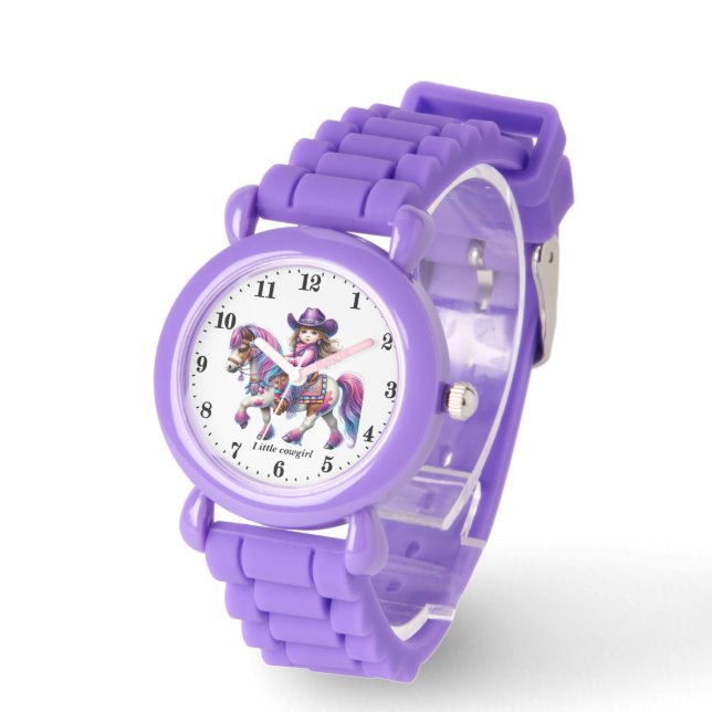 Reloj De Pulsera Amantes de la pequeña vaquera (Ángulo)