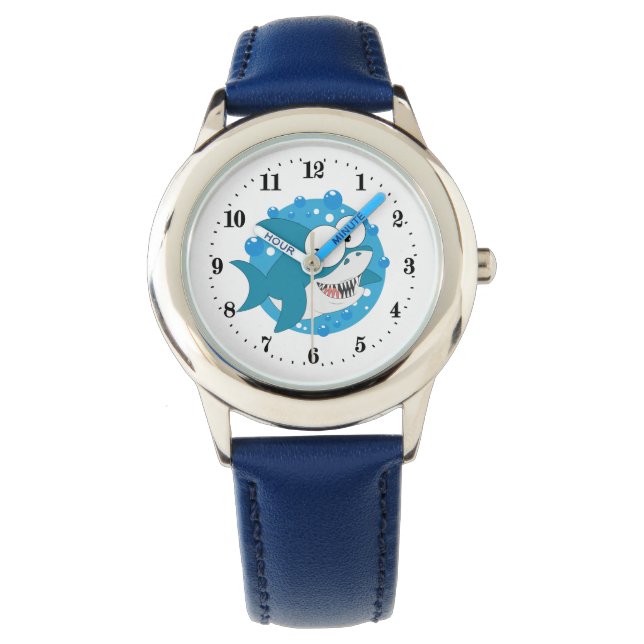 Reloj De Pulsera amantes de los tiburones (Anverso)