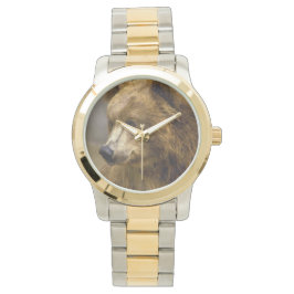 Reloj De Pulsera Amantes del oso marrón