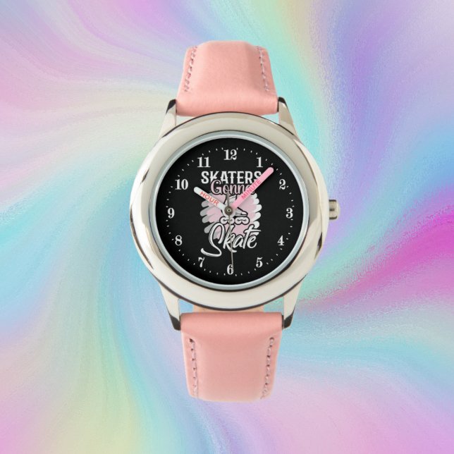 Reloj De Pulsera amantes del patinaje sobre ruedas chica (Subido por el creador)