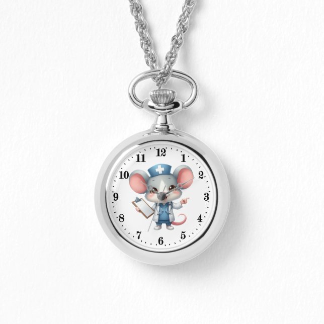 Reloj De Pulsera Amantes del ratón (Anverso)
