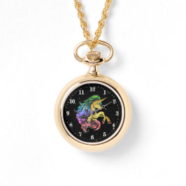 Reloj De Pulsera amantes del unicornio de fantasía