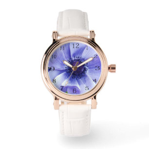 Reloj De Pulsera Amapola azul