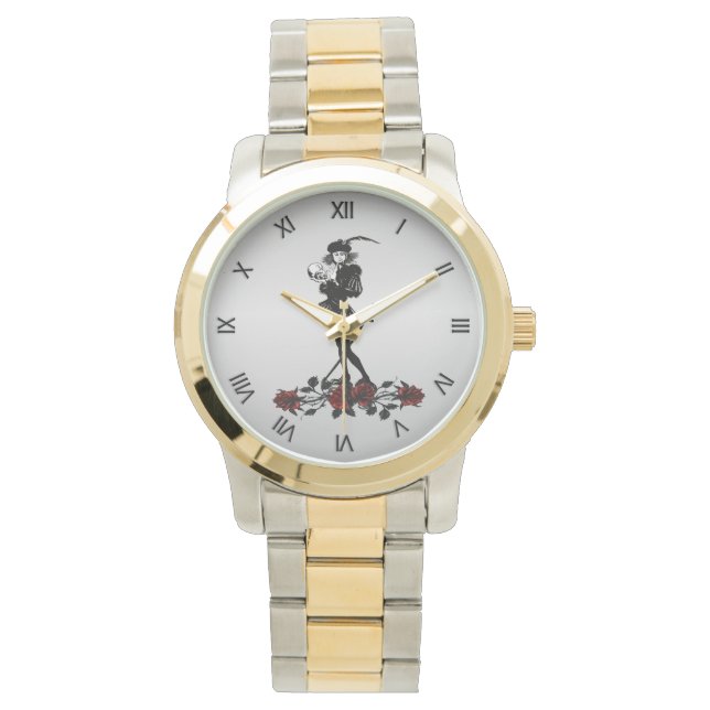 Reloj De Pulsera Amarillo de Hamlet (Anverso)